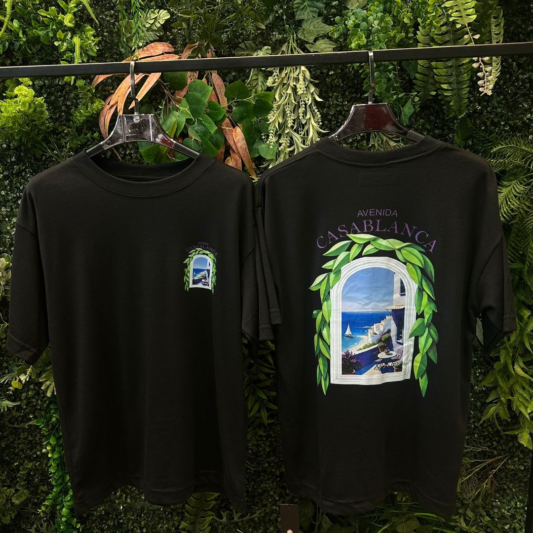 CAMISETA OVERSIZED CASA BLANCA 171 PRETA