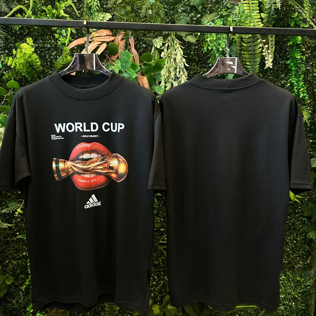 CAMISETA OVERSIZED ADIDAS 755 PRETA