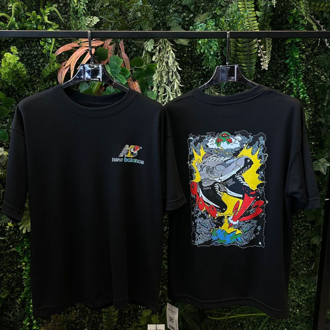 CAMISETA OVERSIZED NEW BALANCE 756 PRETA