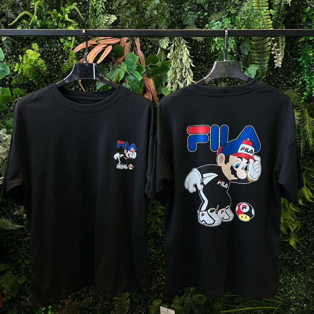 CAMISETA OVERSIZED FILA 175 PRETA