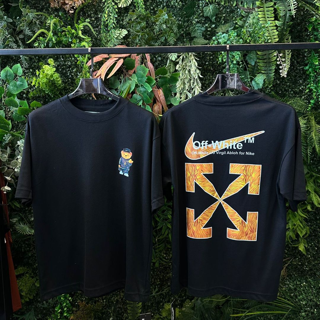 CAMISETA OVERSIZED OFF WHITE 783 PRETO