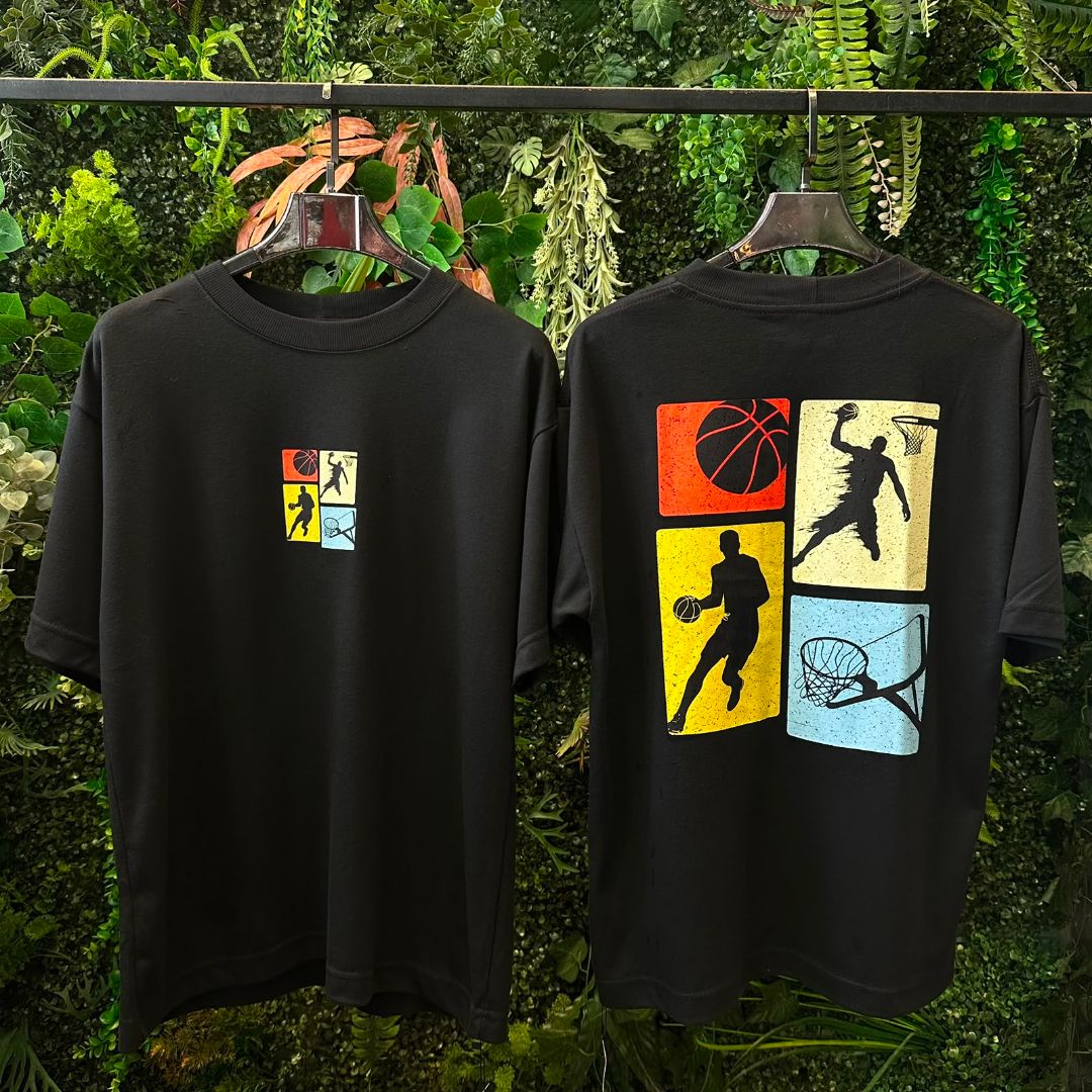 CAMISETA OVERSIZED JORDAN 800 PRETO
