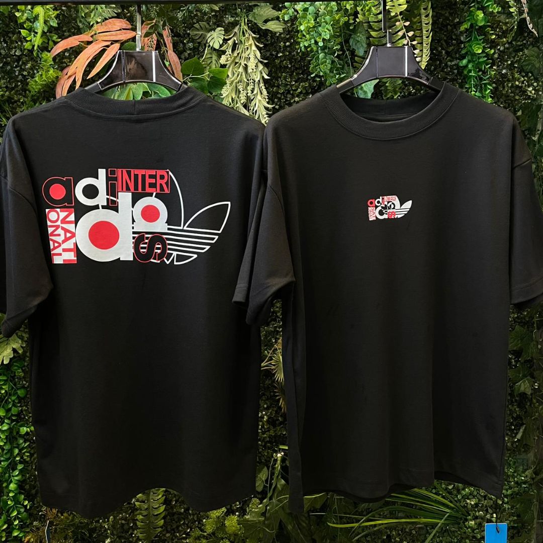 CAMISETA OVERSIZED ADIDAS 809 PRETA