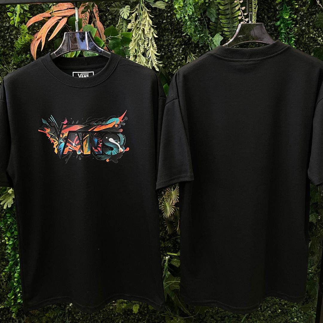 CAMISETA OVERSIZED VANS 813 PRETA