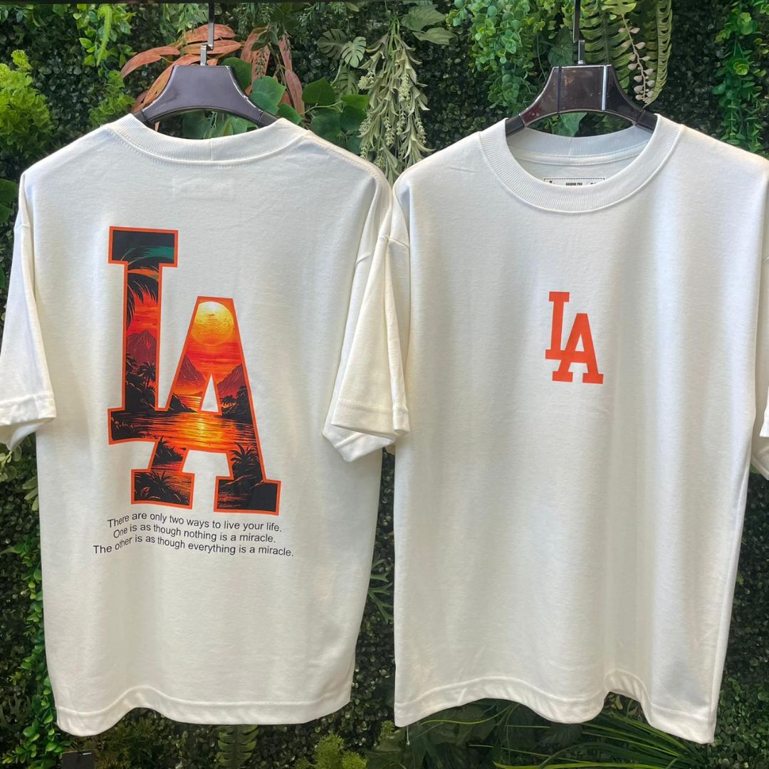 CAMISETA OVERSIZED LA 817 OFF