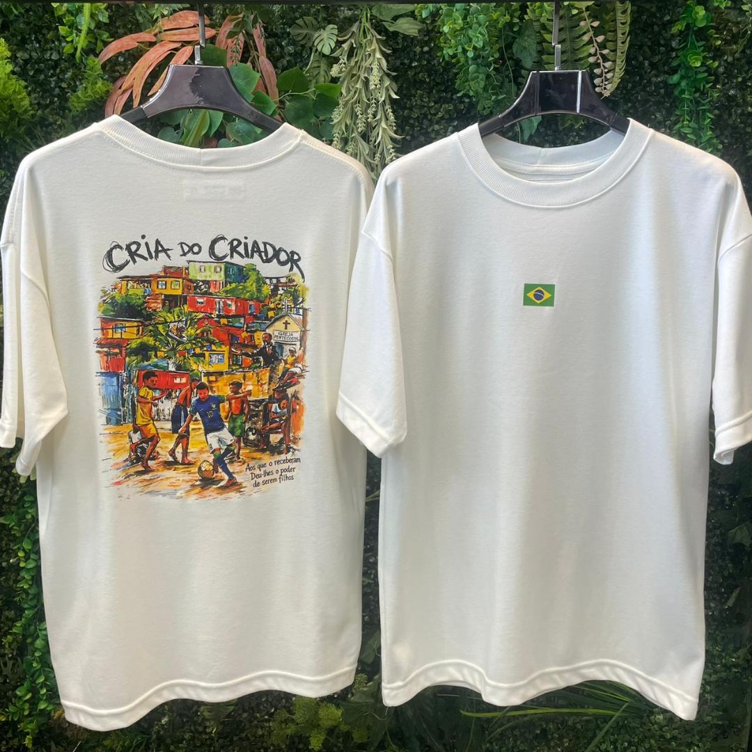 CAMISETA OVERSIZED BRASIL 818 OFF