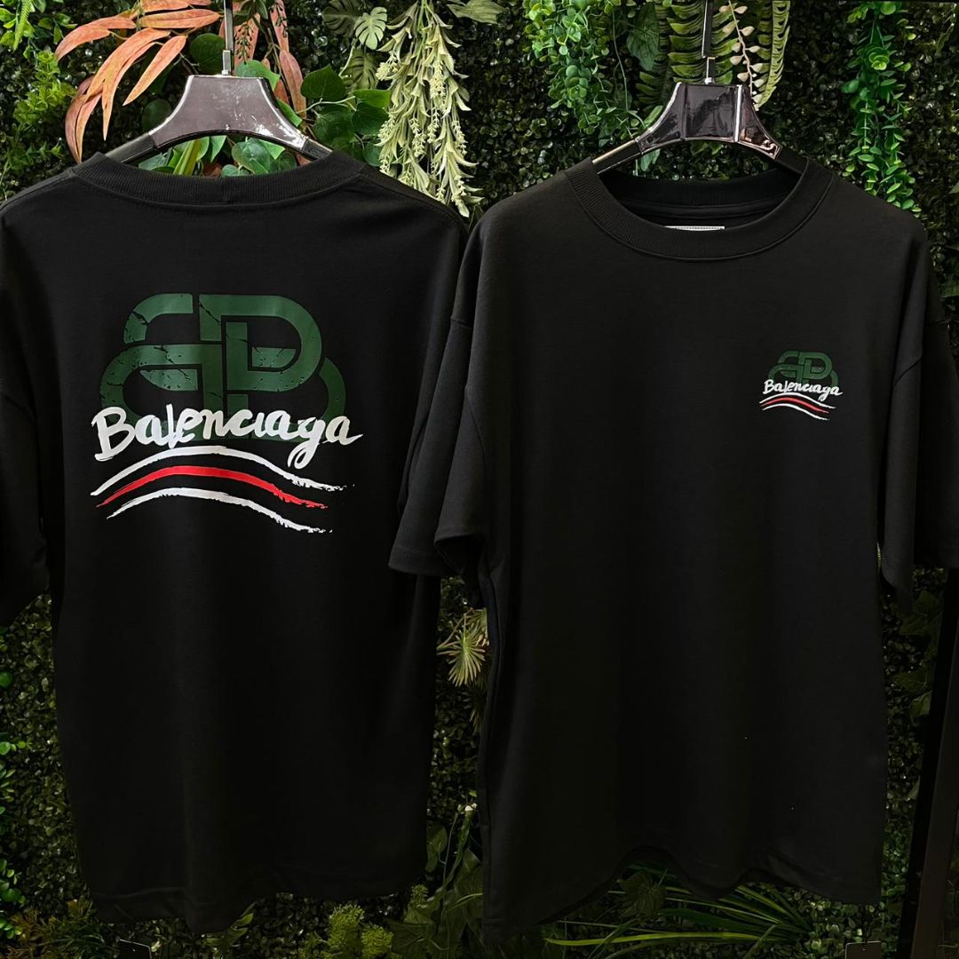 CAMISETA OVERSIZED BALENCIAGA 857 PRETA