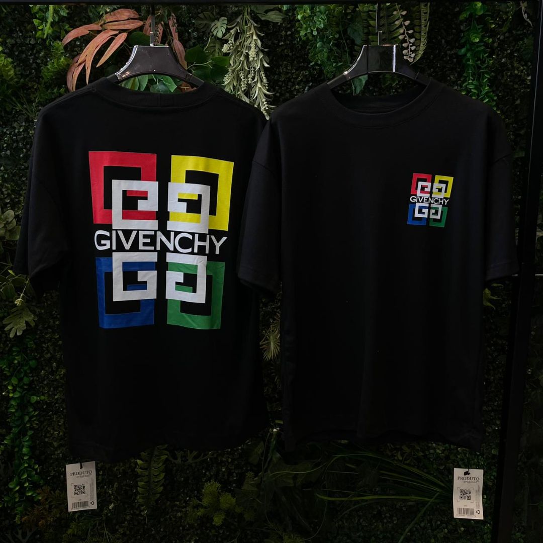CAMISETA OVERSIZED GIVENCHY 858 PRETA