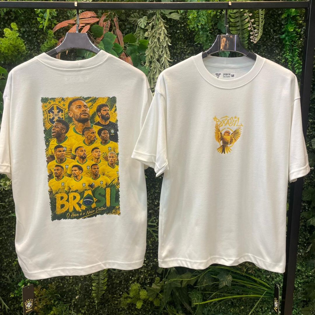 CAMISETA OVERSIZED BRASIL 884 OFF
