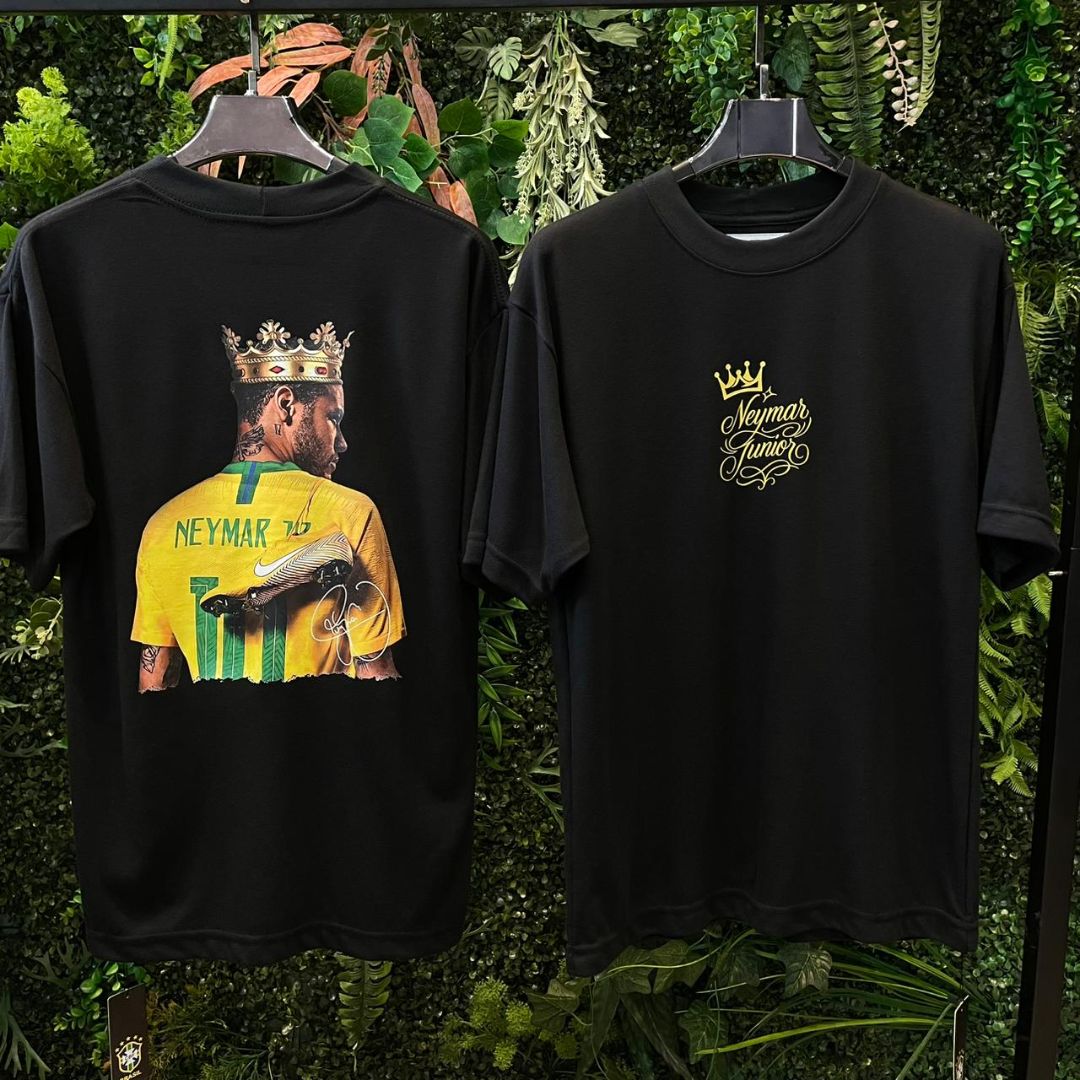 CAMISETA OVERSIZED NEYMAR 885 PRETA