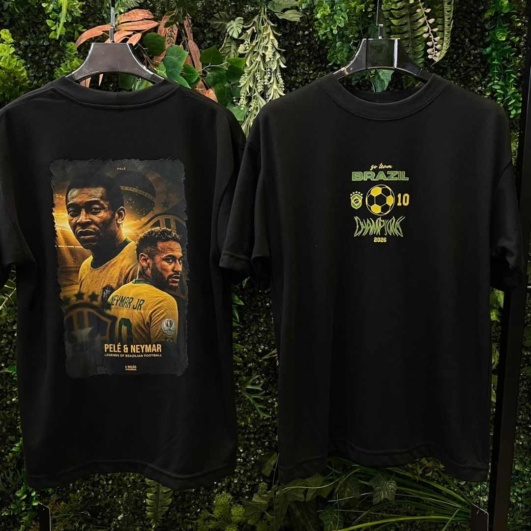 CAMISETA OVERSIZED NEYMAR 886 PRETA
