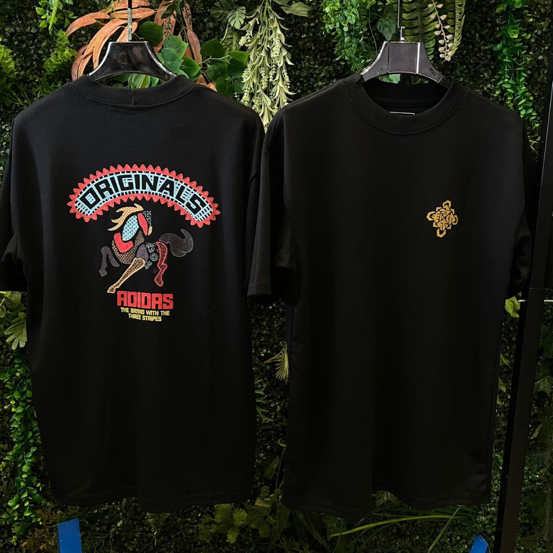 CAMISETA OVERSIZED ADIDAS 895 PRETA