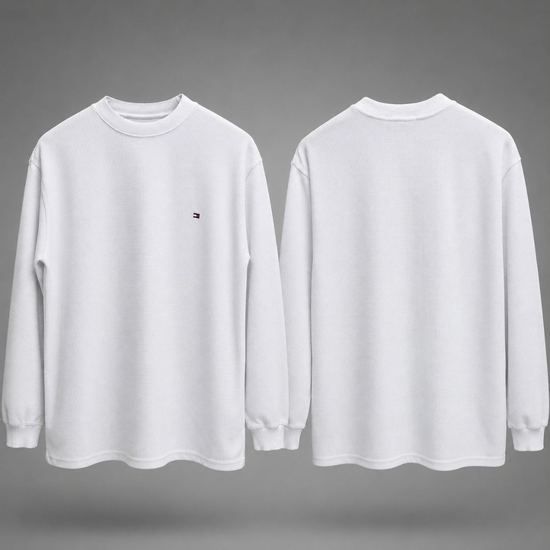 BLUSA MANGA LONGA TOMMY 920 BRANCO