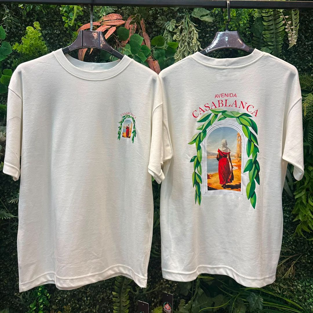 CAMISETAS OVERSIZE CASA BLANCA OFF 945