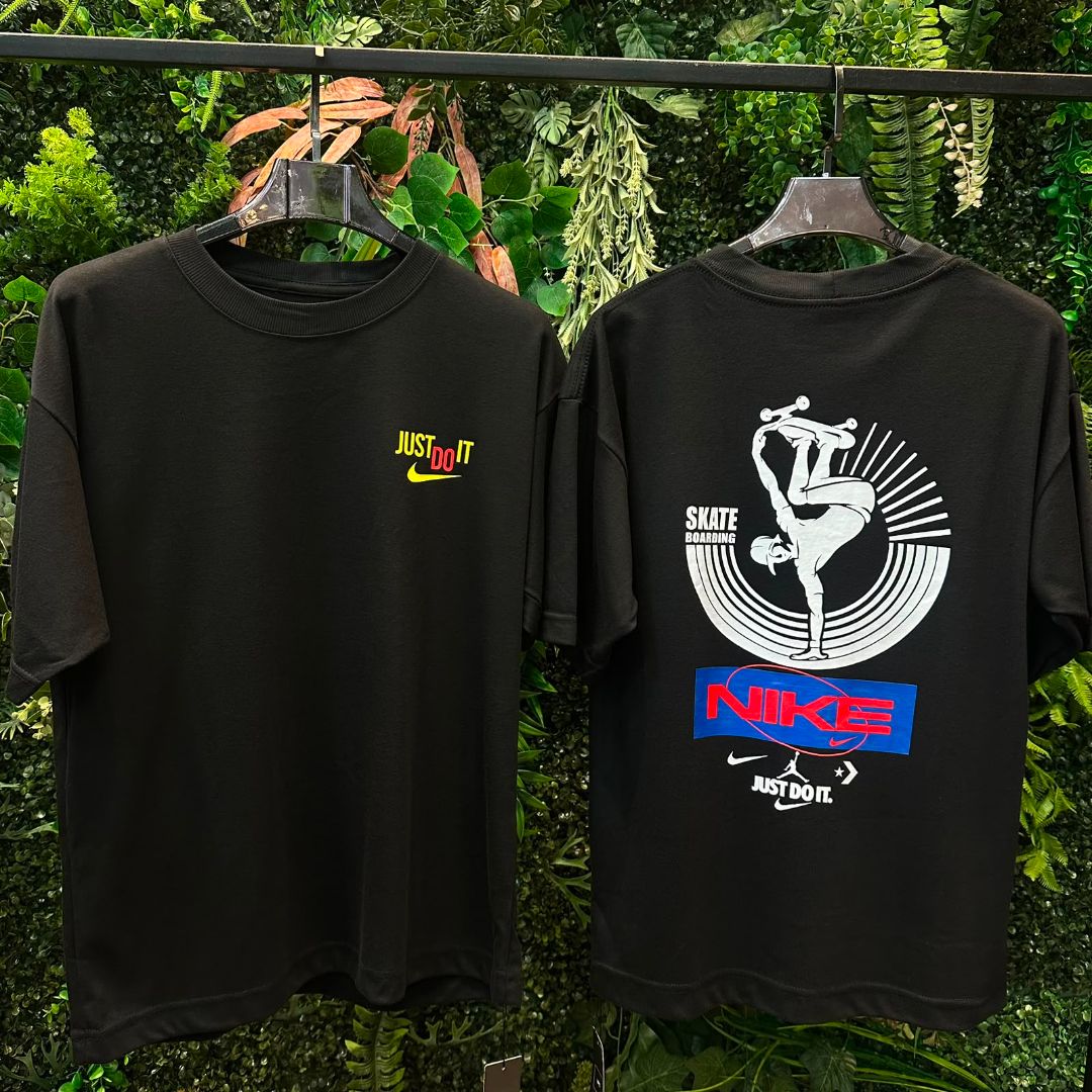 CAMISETAS OVERSIZE NIKE 947 PRETO