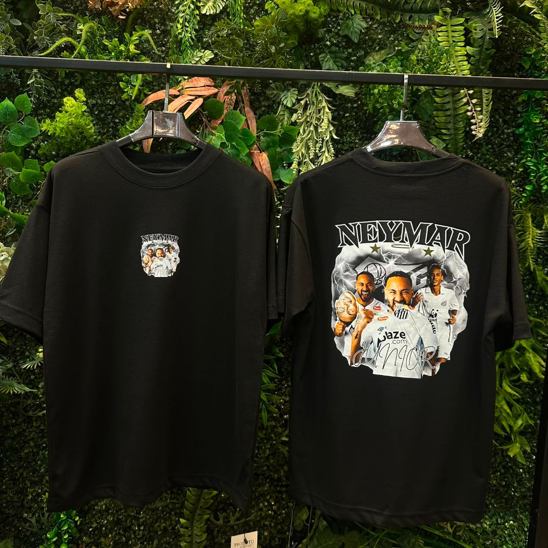 CAMISETAS OVERSIZE NEYMAR 949 PRETO