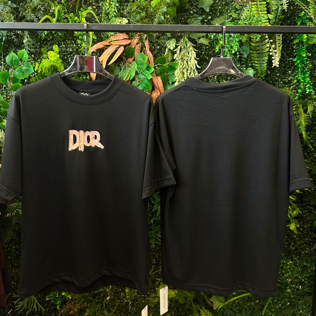 CAMISETAS OVERSIZE DIOR  970 PRETO