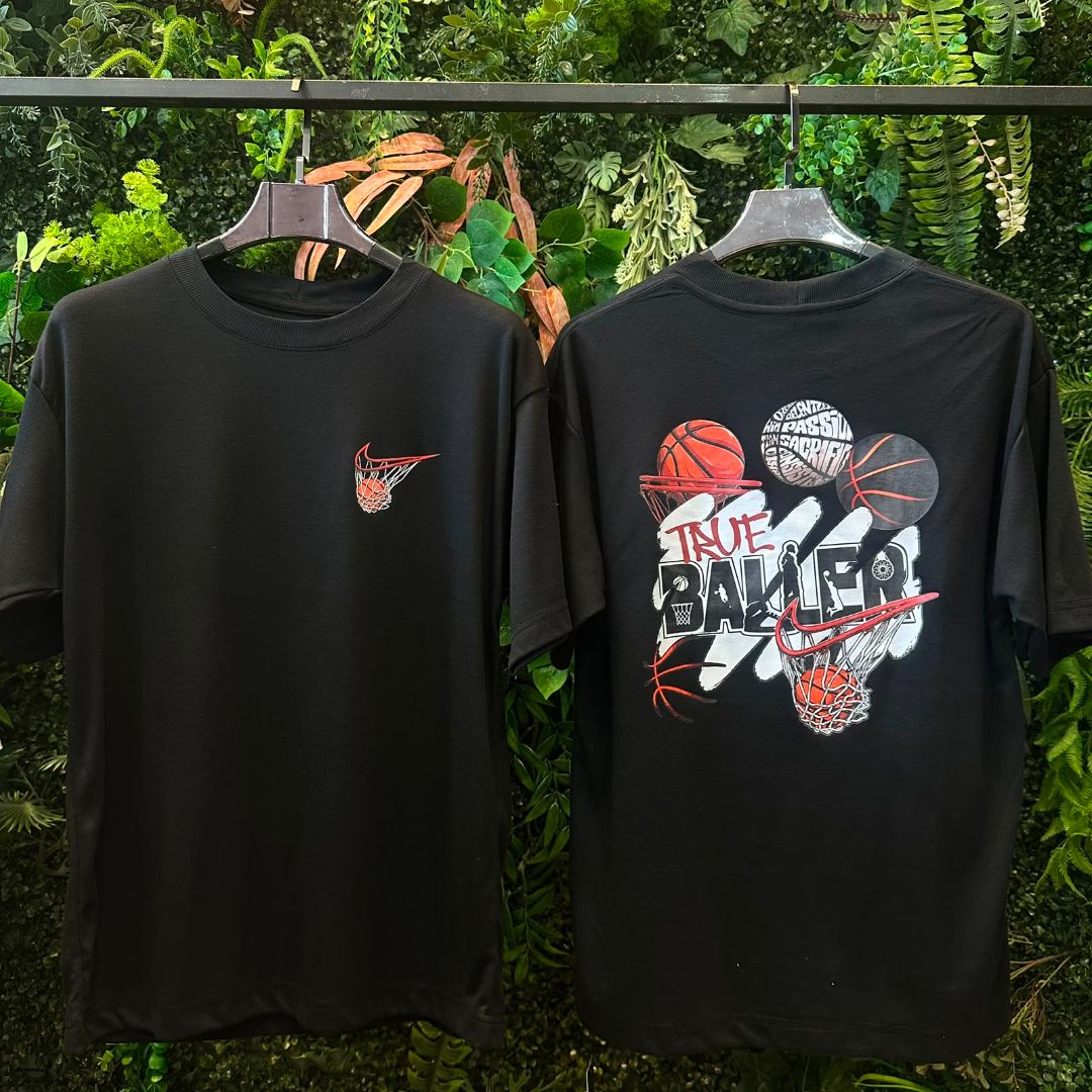 CAMISETAS OVERSIZE NIKE 1007 PRETO