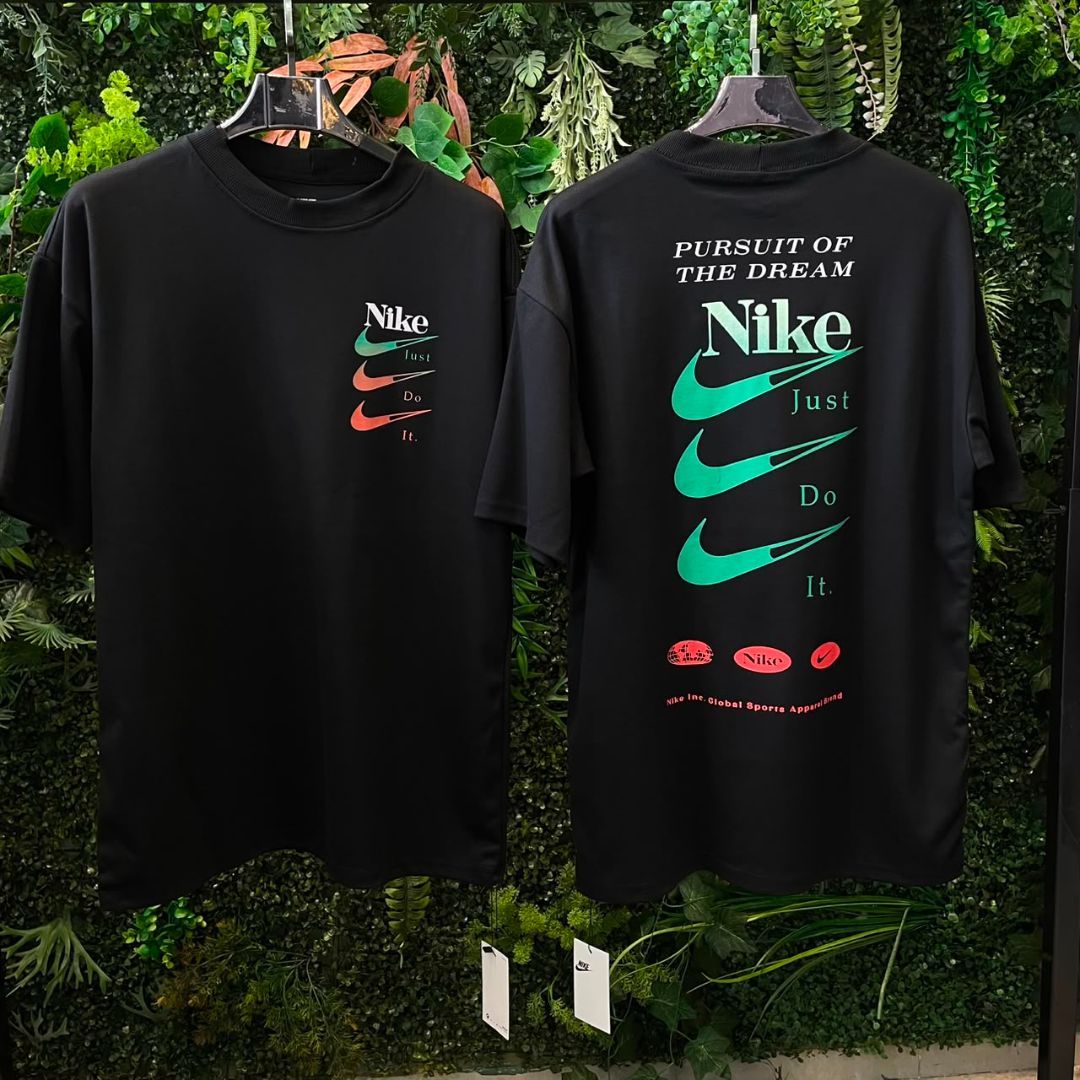 CAMISETAS OVERSIZE NIKE 1044 PRETO