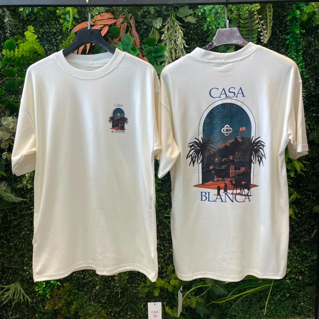 CAMISETAS OVERSIZE CASA BLANCA 1054 PRETO