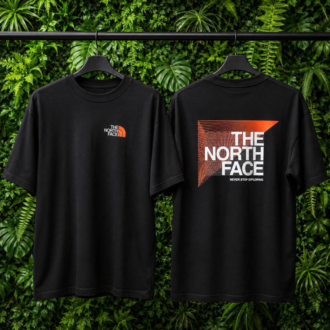 CAMISETA OVERSIZE NORTH FACE 1065 PRETO