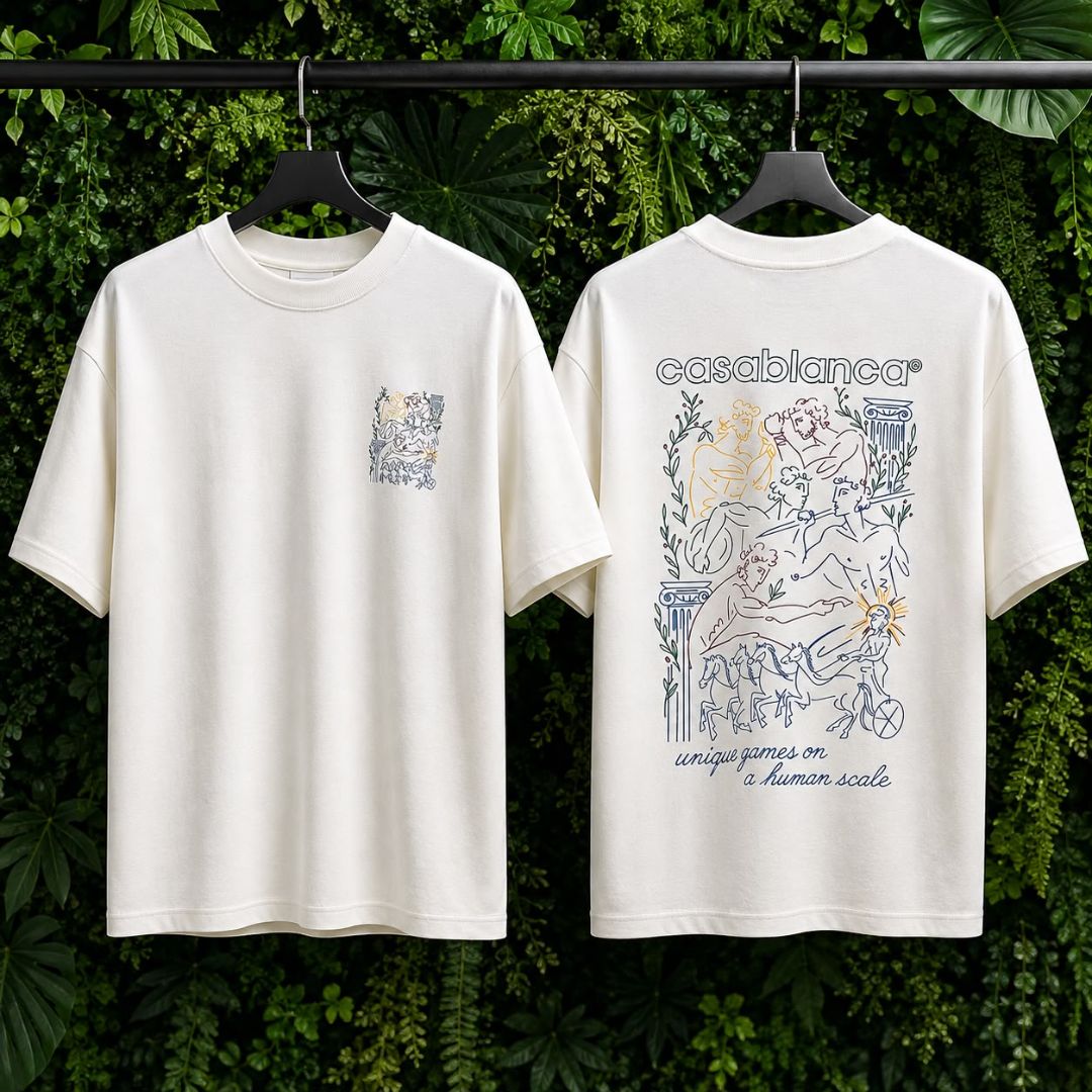 CAMISETA OVERSIZE CASA BLANCA 1068 OFF