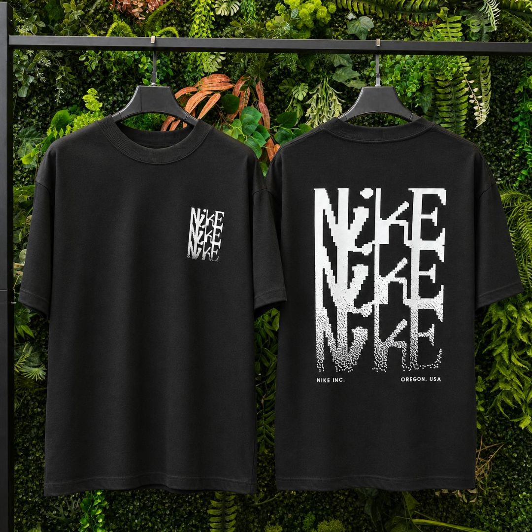 CAMISETAS OVERSIZE NIKE 1077 PRETO
