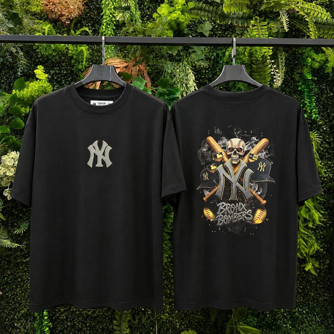 CAMISETAS OVERSIZE NEW YORK 1083 PRETO