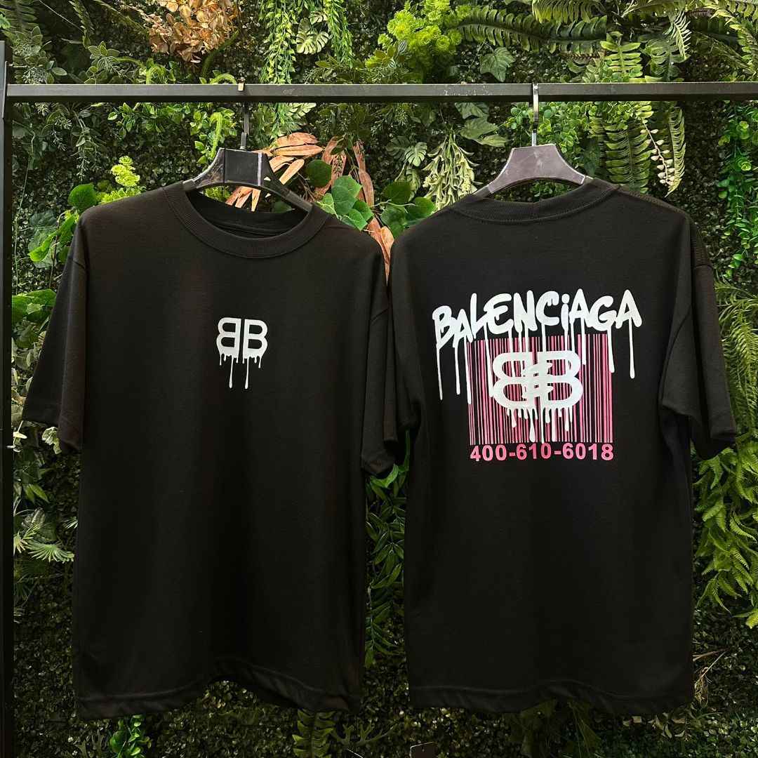 CAMISETA OVERSIZE BALENCIAGA 1085 PRETA