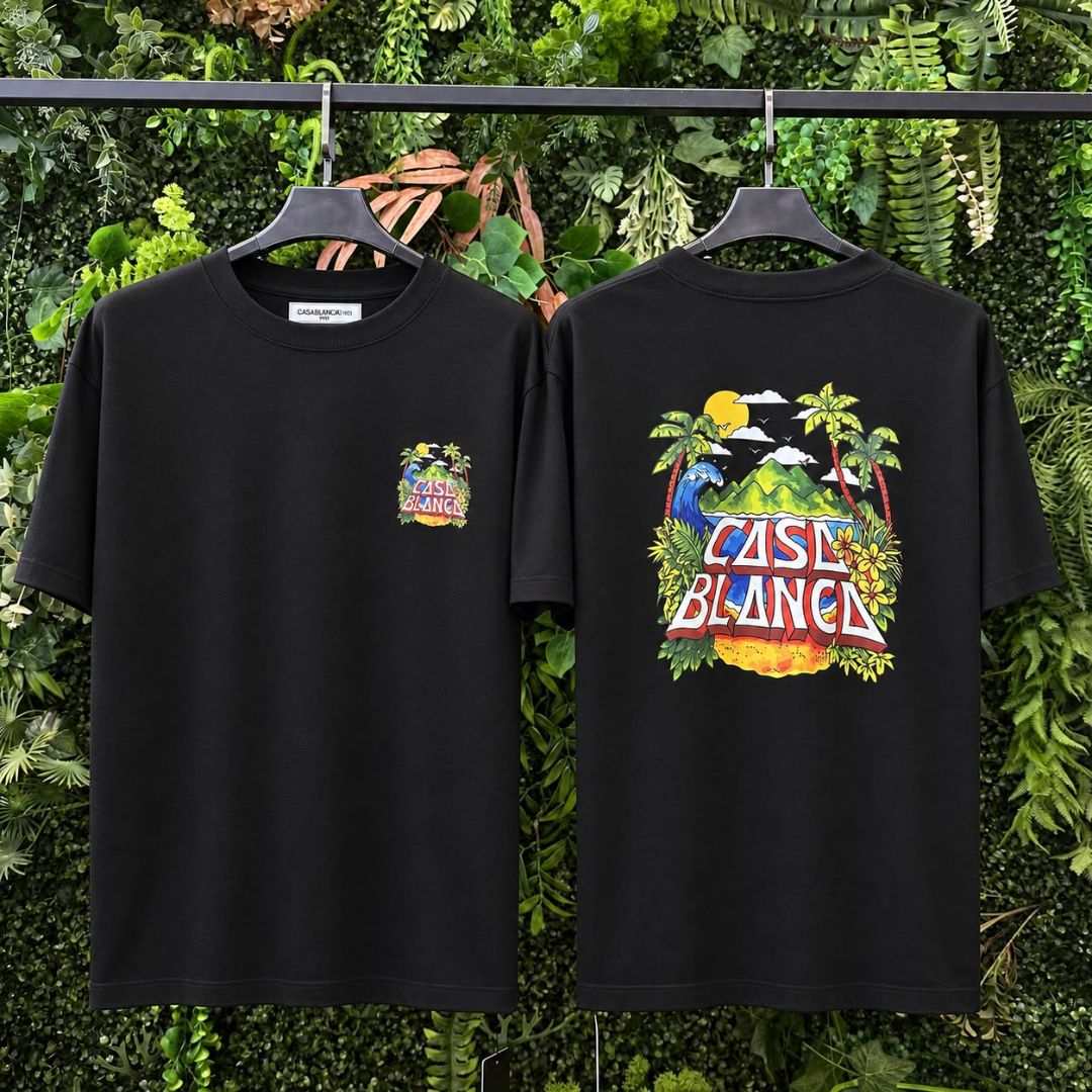CAMISETA OVERSIZED CASA BLANCA 1099 PRETO