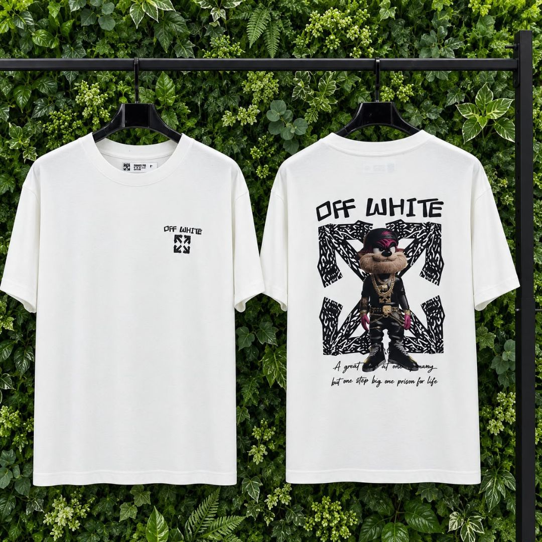 CAMISETA OVERSIZED off whitte 1115 OFF