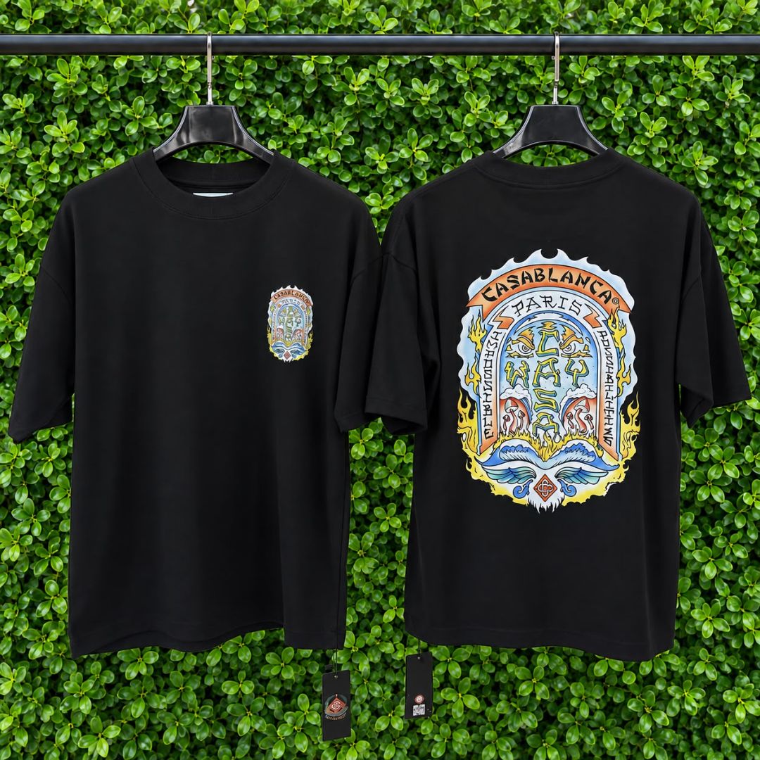 Camisetas Oversized Casa Blanca 1134 preto