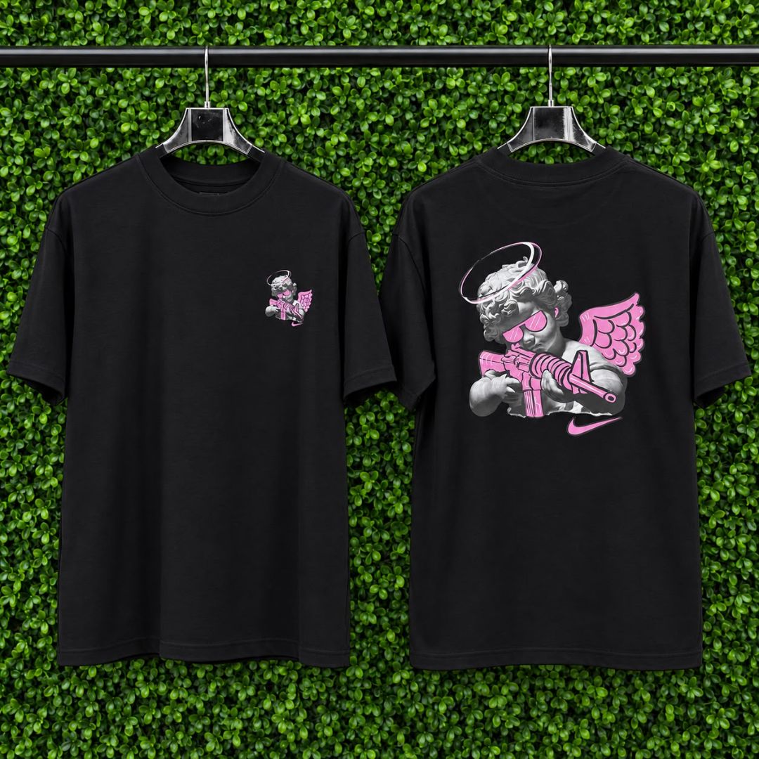Camisetas Oversized  1144 Preto