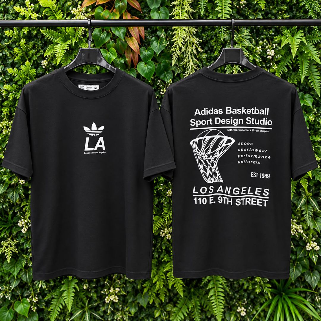 CAMISETA OVERSIZED ADIDAS 1159 PRETO