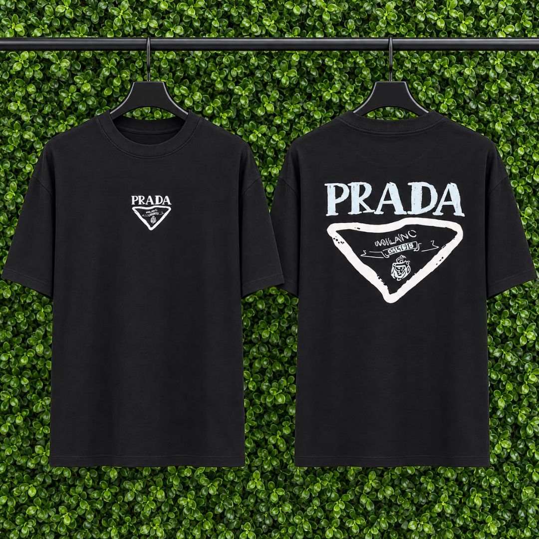 CAMISETA OVERSIZED PRADA 1169 PRETO