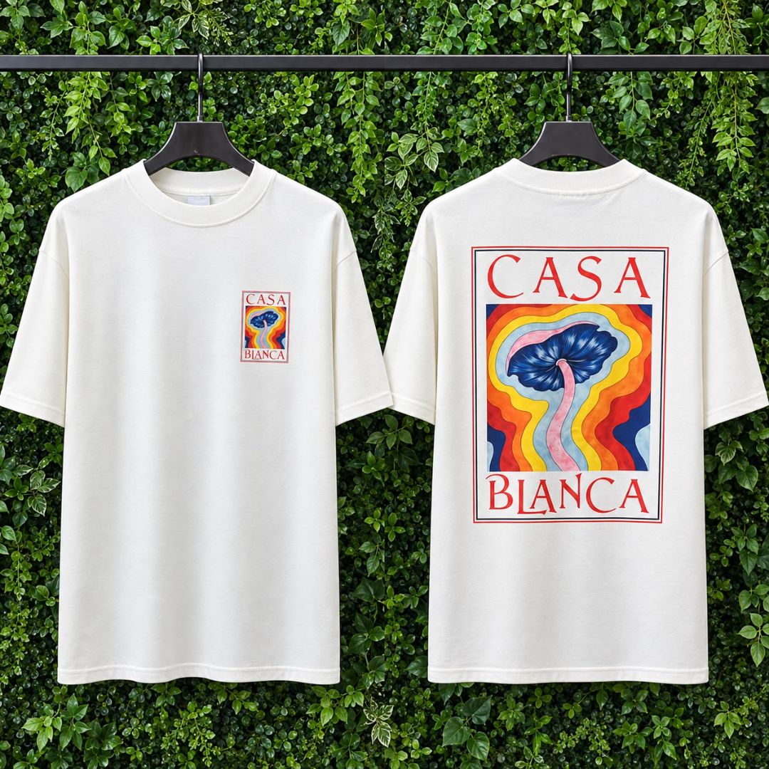 CAMISETA OVERSIZED CASA BLANCA 1174  OFF
