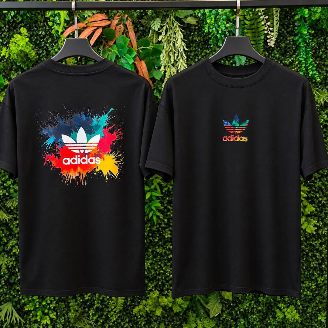 CAMISETA OVERSIZED ADIDAS 1180 PRETO