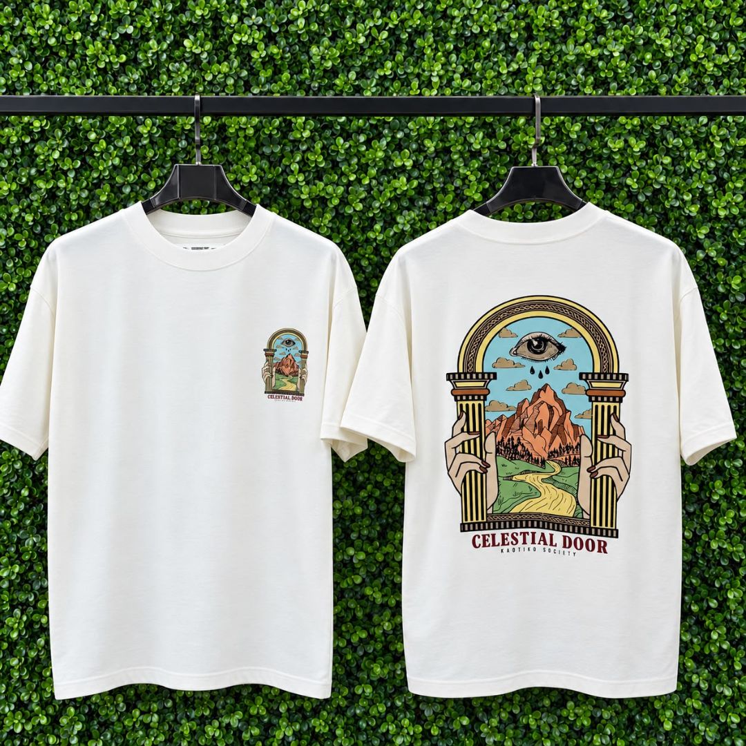 CAMISETA OVERSIZED CELESTIAL DOOR 1199 OFF