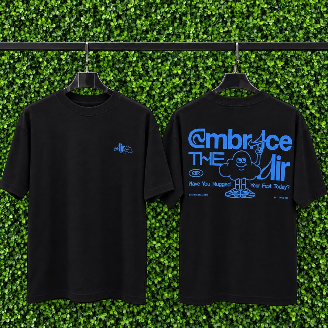 CAMISETA OVERSIZED NIKE 1190 PRETO