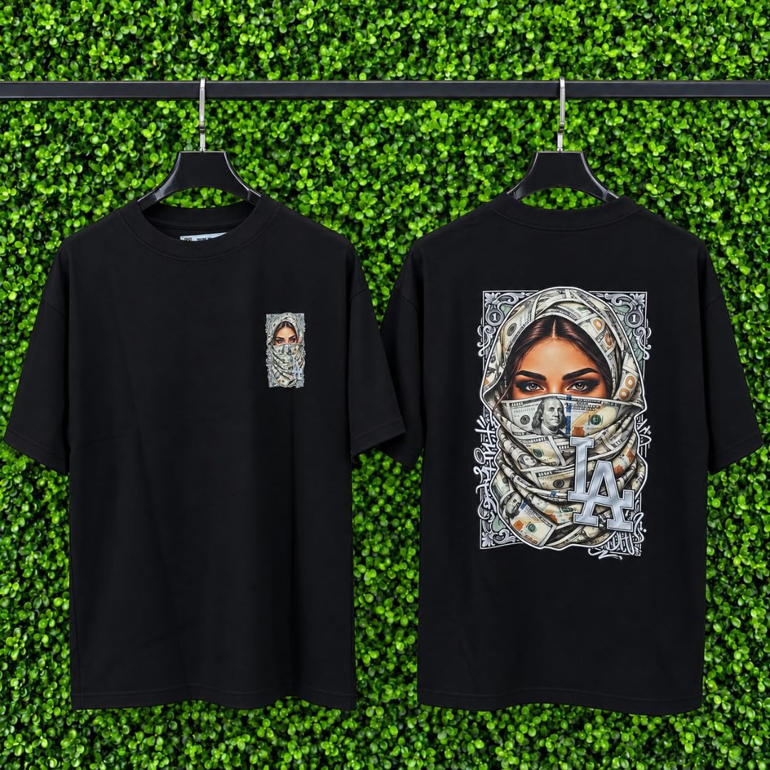 CAMISETA OVERSIZED 1211 LA PRETO