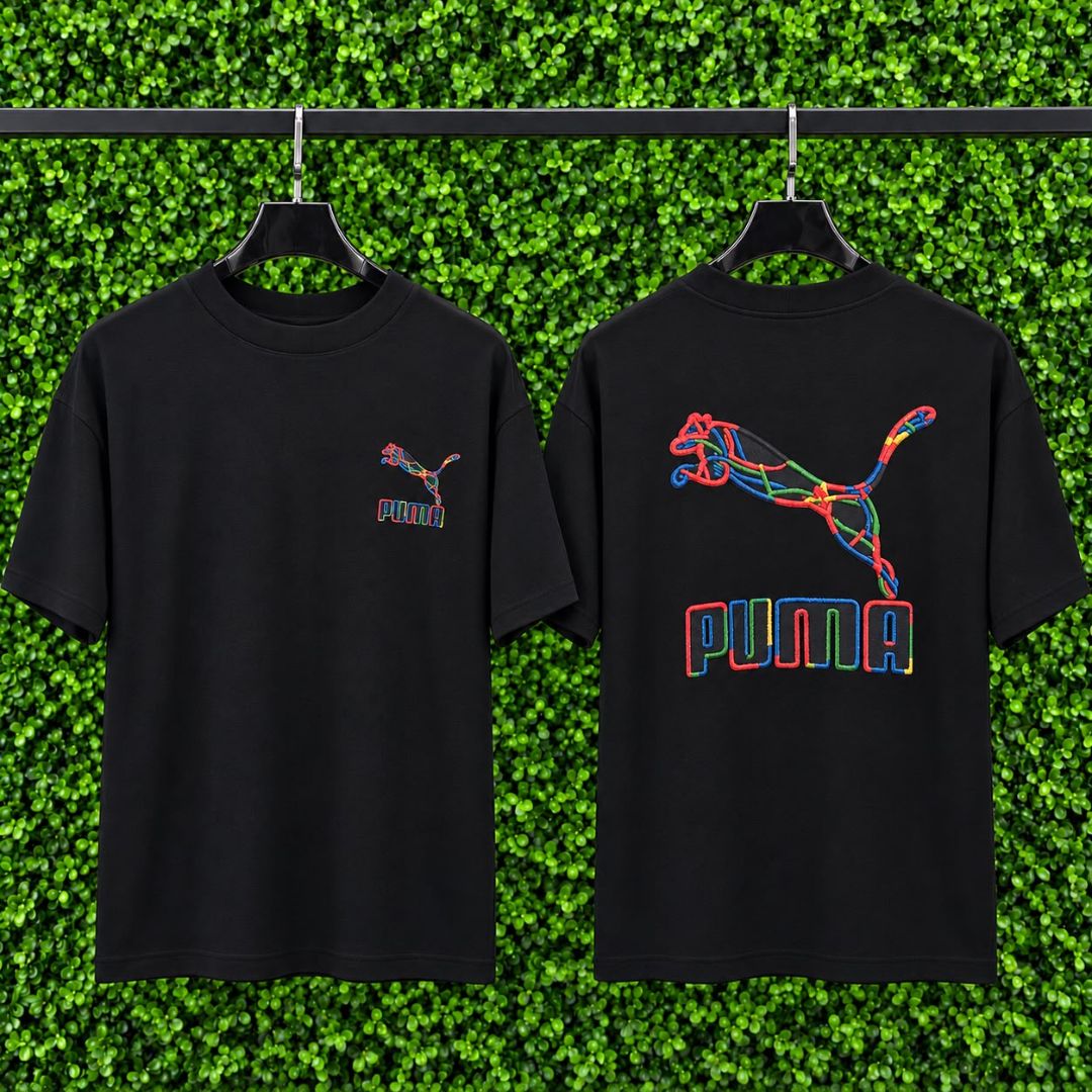 CAMISETA OVERSIZED 1213 PUMA PRETO