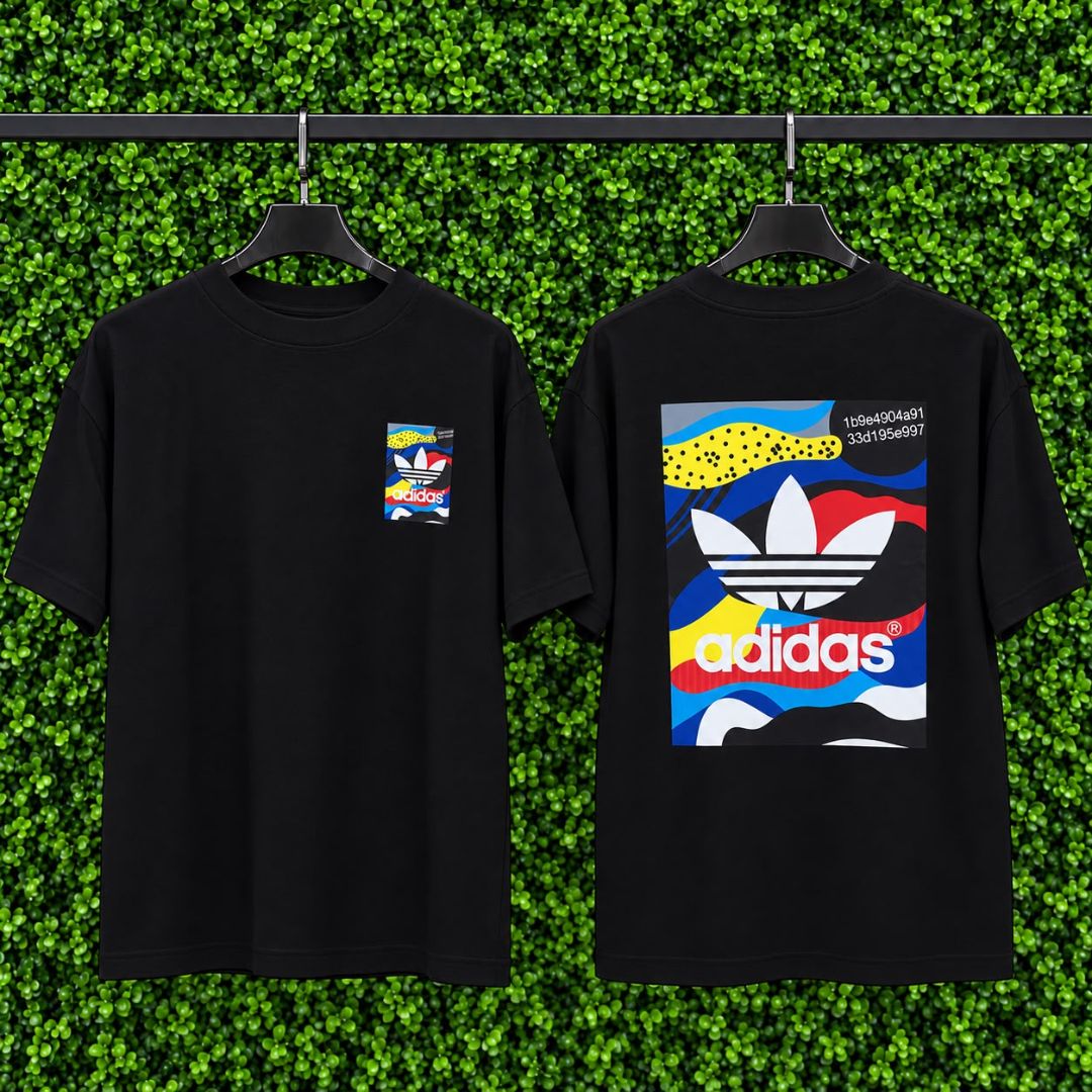 CAMISETA OVERSIZED 1228 ADIDAS PRETO