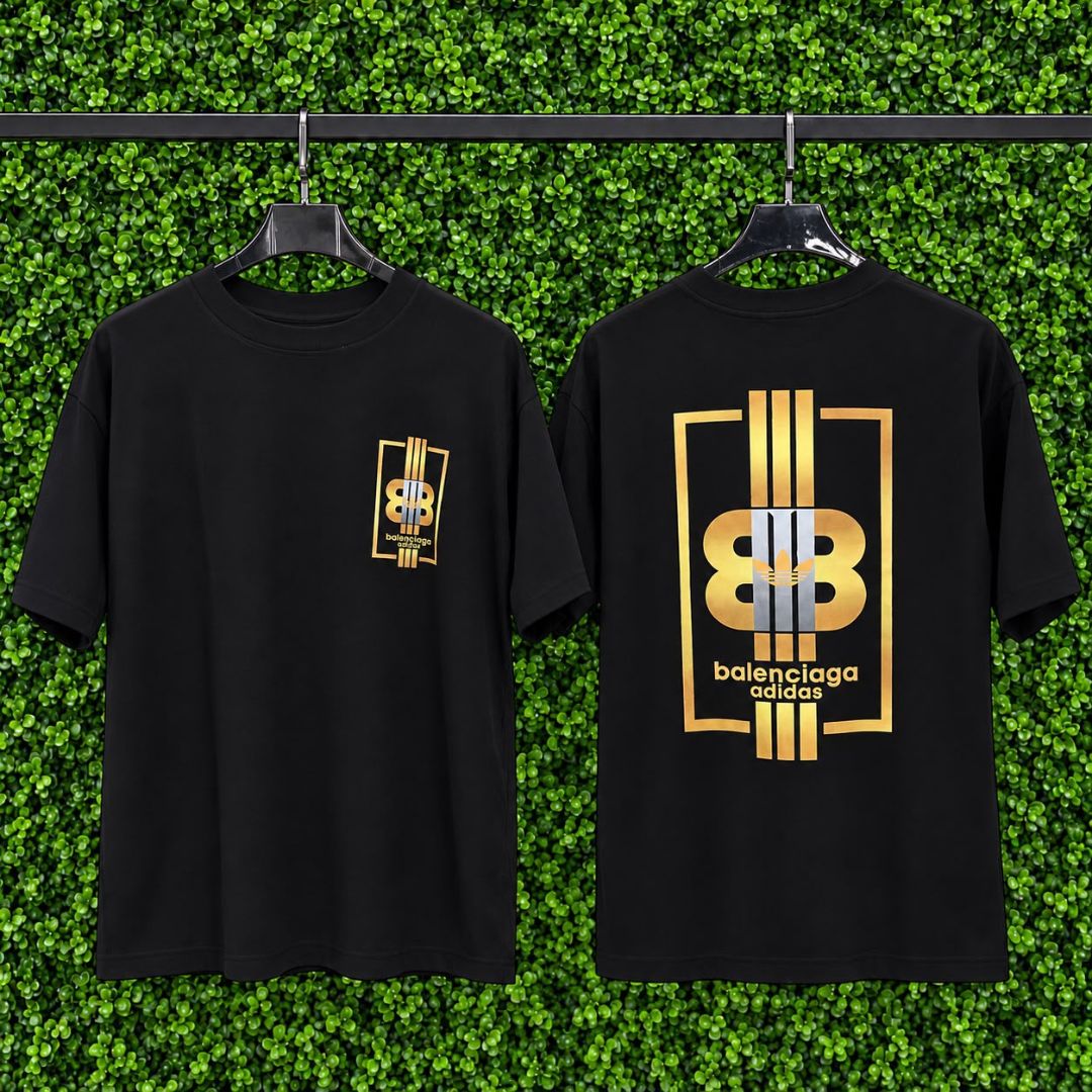 CAMISETA OVERSIZED 1229 BALENCIAGA PRETO PRETO